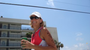 mile 1 of run course