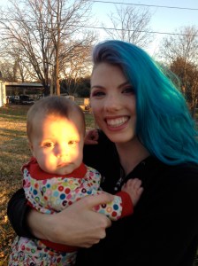 Glenda and darling Caroline