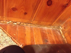 There's a real possibility that the next installment of Cottage Living will involve this floor.