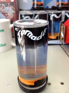 Terribly inappropriate Texas gas station humor.  It's called Pet Tornado.
