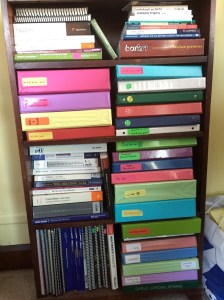 Law school in a bookcase